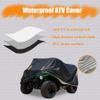 Quad Cover UTV Cover Outdoor for Polaris RZR Sportsman 570 Desert Edition Waterproof Motorbike CoversAll-Season Windproof Anti-Scratch UV Protection Oxford Cloth-NJ12 view 2