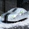 Waterproof Car Cover for Lincoln Continental 1988-1995 Outdoor Heavy Duty Full Exterior Covers Car Snow Cover with Door Zipper Rain Snow UV Protection view 1