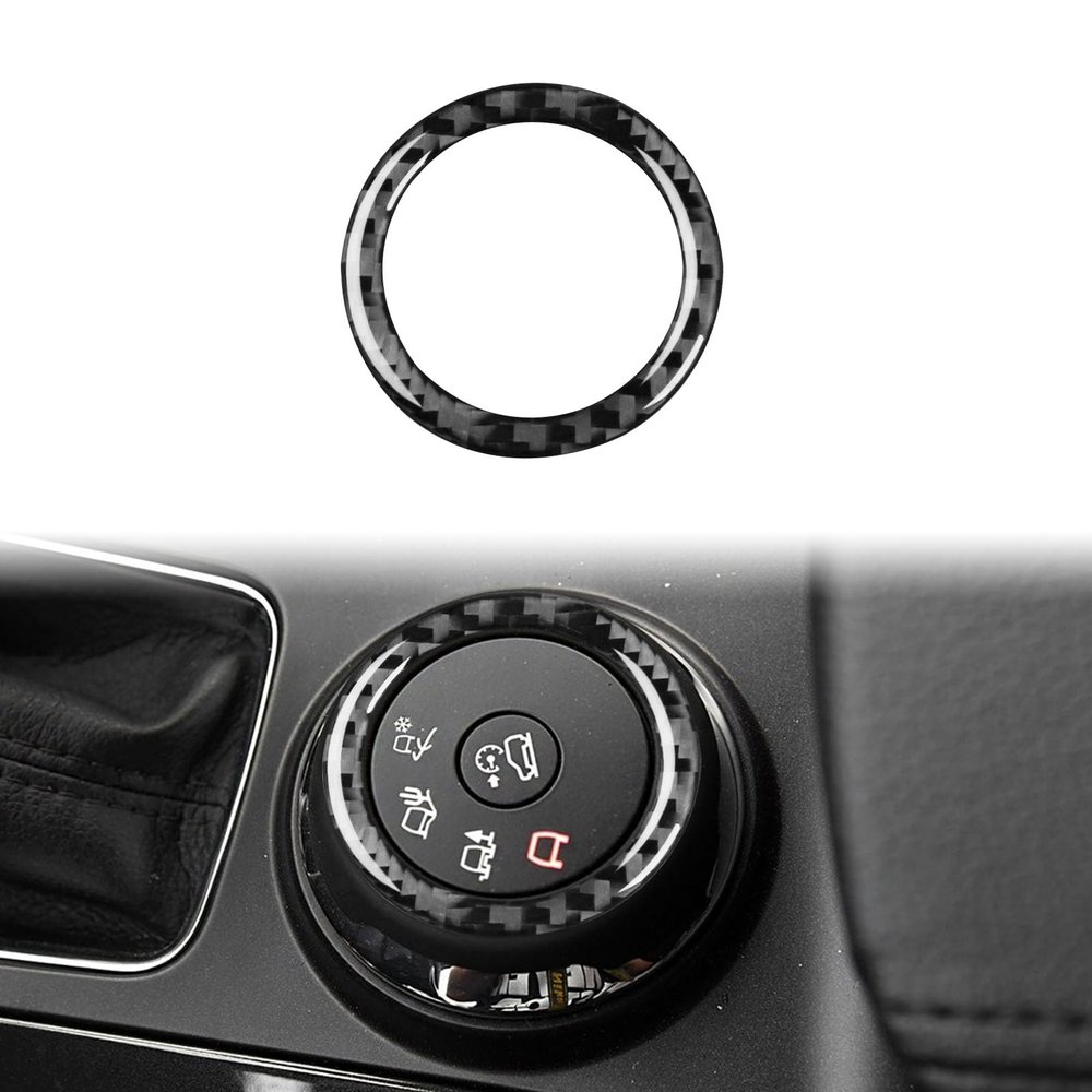 Real Carbon Fiber for Ford Explorer Console Driver Mode Button