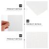 RORPOIR 3Pcs Stainless Steel Front Bumper Grille Mesh Insert Car Grill Guard Repair Net for Automotive Front Bumper Protection and Hole Crack Fixing view 2