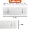 DEAELF Sun Visor Extender for Car, Anti-Glare Sunvisor Extension Shade Attachment for Safe Driving, Clip-On Adjustable Auto Sunlight Blocker Accessories, Universal for Sedan, SUV, Truck (Gray) view 2