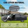 Car Cover Waterproof Compatible with mini F55 2015-2024, All Weather Full Exterior Rain Sun Protect, Car Covers for Automobiles with Door Zipper wk0 view 4