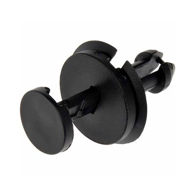 KarParts360 For GMC Sierra 3500 2001 02 03 04 05 2006 Push-Type Air Deflector Retainer | Nylon Material | Black | 0.7 Inches Center Groove Diameter | 0.58 Inches Head Diameter | For 15733970, 15733971