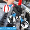 4 PCS Electrical Disconnect Pliers Set, Automotive Removal Tool and Connector Separator for Fuel Line, Sensors, Wiring & Coils. Hose Clamp Pliers Plug Release tool and Cars Terminal Pin view 4