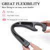Pukonger Car Seat Gap Filler Compatible with Mazda Cx5 CX-5 Accessories Seat Gap Plug Blocker with Storage Slot Organizer Non-Slip Car Cup Holder Coaster 2 Pack Black view 3