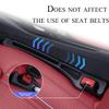 Pukonger Car Seat Gap Filler Compatible with Mazda Cx5 CX-5 Accessories Seat Gap Plug Blocker with Storage Slot Organizer Non-Slip Car Cup Holder Coaster 2 Pack Black view 4