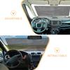 HOODANCOS Automatic Retractable Car Roller Sunshade 40X125Cm Black Mesh Window Shade for Side Windows UV Protection Heat Insulation Car Interior Shading Accessory view 3