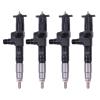 1J508-53070 1J508-53074 Common Rail Injector 4-pack for Kubota V3800 Engine view 1