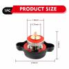 Fiknonk 1 PC High Pressure Radiator Cap with Temperature Gauge, 1.8 Bar 26 PSI Alloy Radiator Cover, Compatible with Honda CRF CR-XR, Suzuki DR-Z RMZ, Yamaha WR YZ Dirt Bike & ATV Models view 2