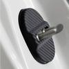Universal Car Door Lock Decoration Lock Cover Parts Accessories Lock Lockstitch Decor Compatible with Honda Toyota Subaru Mazda Hyundai Kia Most Vehicles (Red*4) view 3