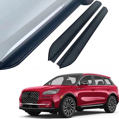 Running Boards Side Step Fits for Lincoln Corsair 2020-2025 Aluminum Nerf Bars Side Steps All Black