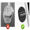 Universal Car Door Lock Decoration Lock Cover Parts Accessories Lock Lockstitch Decor Compatible with Honda Toyota Subaru Mazda Hyundai Kia Most Vehicles (White*4) view 4