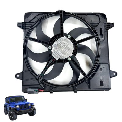 621-601 Engine Cooling Radiator Fan Assembly Compatible with 2012-2017 Jeep Wrangler, for 2018 Wrangler JK 3.6L Replace# 68143894AA 68143894AB 6010277 624080 CF13078