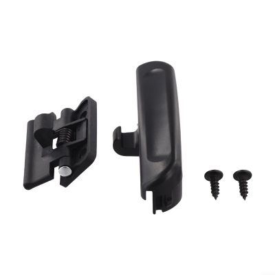 Violiica Front Armrest Box Latch Upper Handle 58908-60060 for Toyota Land Cruiser LC100, Black