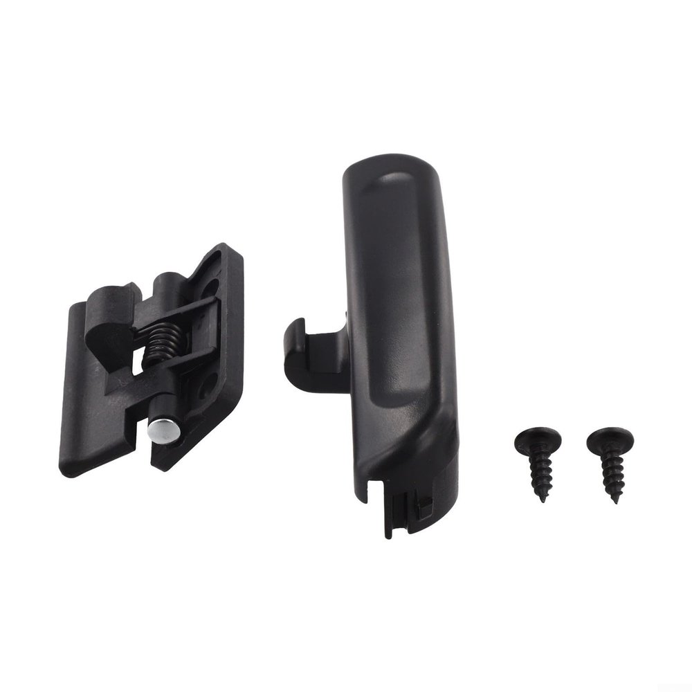 Violiica Front Armrest Box Latch Upper Handle 58908-60060 for Toyota Land Cruiser LC100, Black