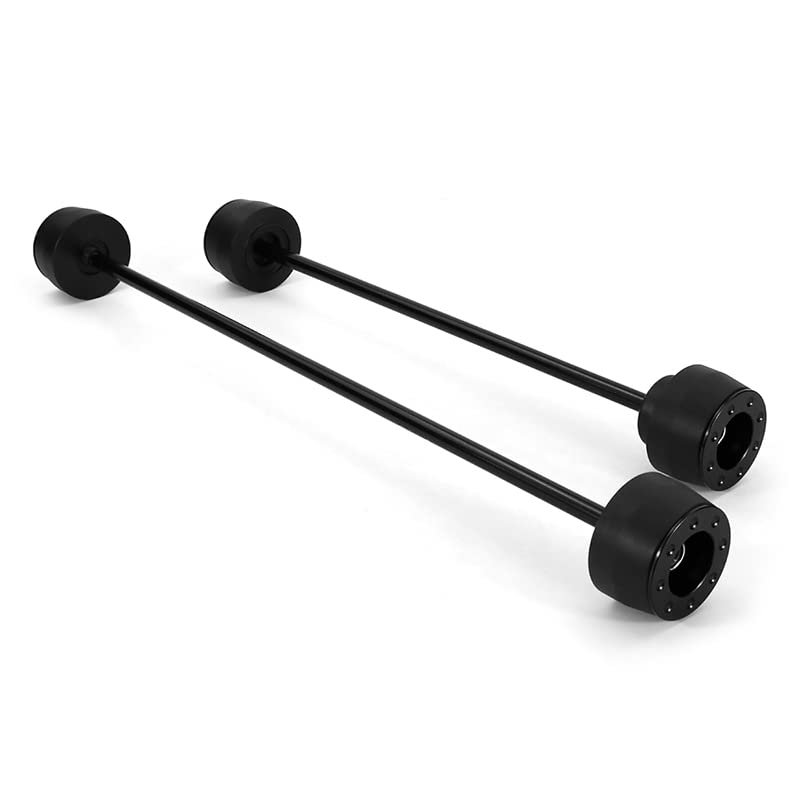 Motorcycle Front Rear Axle Sliders Fork Sliders Crash Protector Fit for Aprilia for RSV4 RF for RSV4 RR for RSV4 R for Tuono V4 RR 2009-2022,Easily Installed