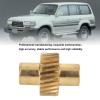 Qiilu Land Seat Gear Replacement - Power Electric Seat Control Adjust Wheel Gear for LC80 4500 - Durable Brass Construction view 3