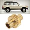 Qiilu Land Seat Gear Replacement - Power Electric Seat Control Adjust Wheel Gear for LC80 4500 - Durable Brass Construction view 4
