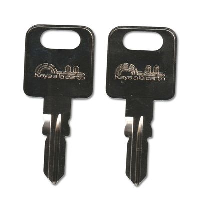 316 Pair (2) Replacement Keys Cut to Code on FIC3 Blank for Fastec/F.I.C. RV & Travel Trailer Locks | KEYSALACARTE