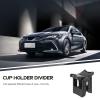 CONGARTENO Cup Holder Divider Insert and Center Console Cup Holder Partition Compatible with Camry 55618-06050 Drink Insert for Car Organizer view 4