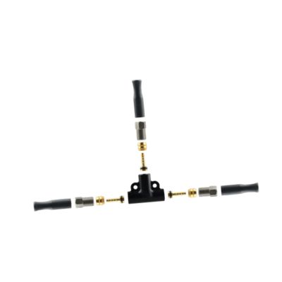 getuse Bike Hydraulic Oil Brake Hose Splitter Connector Tee Fitting for Bicycle Disc Brake Sets- T Shaped