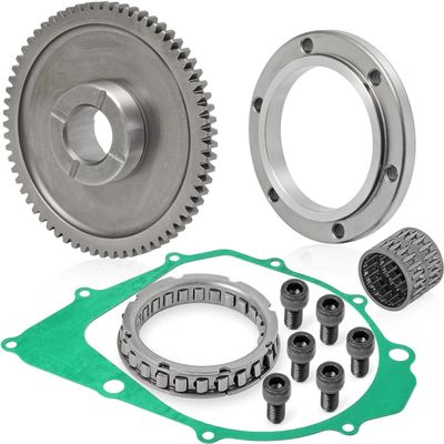 Replacement for Yamaha for 350 Starter Clutch One Way Bearing Gear Idler Kit OEM