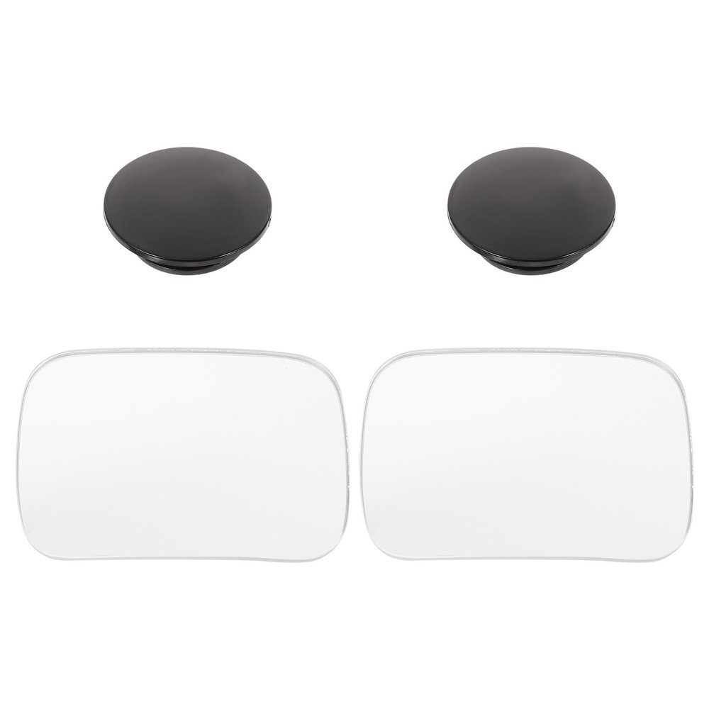 DONFAMDS Wide-Angle Adjustable Blind Spot Mirror Pair, 360 Rotating Auxiliary Rearview Car Mirror for Enhanced Safety and Parking Assistance
