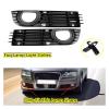 Pair Car Front Bumper Fog Light Lamp Grille Compatible For Audi A8 Quattro 4-Door D3 2006 2007 2008 Radiator Grills Grill Cover 4E0807681AD view 2