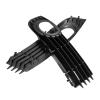 Pair Car Front Bumper Fog Light Lamp Grille Compatible For Audi A8 Quattro 4-Door D3 2006 2007 2008 Radiator Grills Grill Cover 4E0807681AD view 3