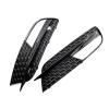 Fog Lamp Frame Grill Cover Compatible For Audi A5 2012-2016 Front Bumper Grille Lower Grille Car Accessories Closed Cellular Grid view 1