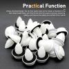 WZP 20PCS Door Trim Panel Retainer Clips, Car Door Fastener, Compatible with T0y0ta, Lexus, Camry, High Lander, RAV4, FJ Cruiser, ES 350, GX 470, is 250, is 350, is F, LS 460 & LS 600HL, 90467-A0005 view 4