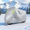 Anti-Hail Motorcycle Cover for Yamaha Zest 50 Catcon., 210D Oxford Heavy Duty Storage Full Exterior Covers with Lock Hole, Windproof Freeze-Proof Dust Motorbike Cotton Covers view 2