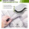 Anti-Hail Motorcycle Cover for Yamaha Zest 50 Catcon., 210D Oxford Heavy Duty Storage Full Exterior Covers with Lock Hole, Windproof Freeze-Proof Dust Motorbike Cotton Covers view 3
