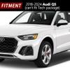 AOOA Red with White Logo Aluminum Brake Caliper Covers for 2018-2024 Audi Q5 (cant fit Tech package), Front & Rear Caliper Cover Kit view 3