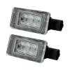 for Citroen for C3 III for C4 Hatchback MK2 Cactus Picasso 2Pcs White LED License Plate Light Number Plate Lamp 9682403680 9661480980 view 3