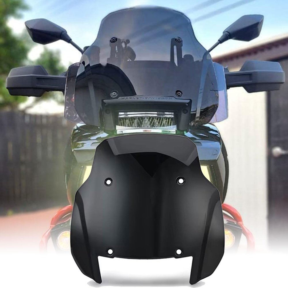 XIRADUP Windshield compatible for Har&le&y-Davidson Pan America 1250 2021 2022 2023 2024 2025 - Special 1250 RA1250S Windscreen Deflector,Touring Flyscreen & Front Fairing Visor (Black Smoke)