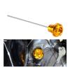 Dipstick for DRZ 400 400E 400S 2000-2021 for DRZ-400SM 2005-2021 for KLX400 2000-2019 Motorcycle Engine Oil Dipstick Dip Stick(Yellow) view 2