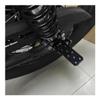 Motorcycle Footrest Pedal 1/2Pair Rear Pedal Footrest Folding Motorcycle Clamp-on Foot Step Pegs Footpeg Parts Universal Bike view 3