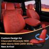 WeatherWard 2019-2026 Chevy Silverado/GMC Sierra Seat Covers, Red Camo view 4