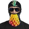Balaclavas Ski Mask Winter Face Mask Full Face Mask Colorful Fruit Pineapple Windproof Face Cover for Motorcycle Cycling view 3