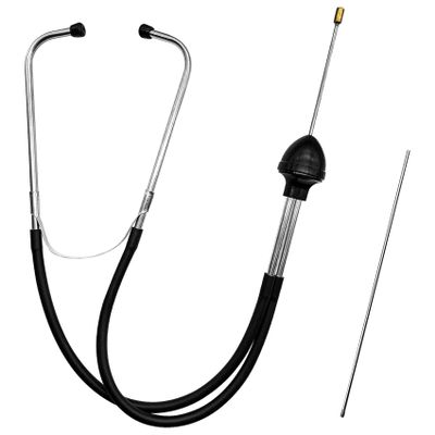YUPIKJI Car Mechanic Stethoscope, Automotive Engine Diagnostic Tool, Professional Automotive Stethoscope Engine Diagnostics, Universal Mechanic Hearing Tool Accessories for Car Truck Motorcycle RV