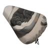 Waterproof Bicycle Seat Cover, Universal Bike Saddle Covers with Elastic, Poodle Bike Seat Cover Durable Rain Dust Protection for Road Mountain Bicycle view 1
