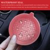 4PCS Car Cup Holder Coaster, Silicone Cup Holder Insert, Universal Non-Slip Cup Holders, Car Interior Accessories Insulation Drink Cup Pad for Women and Man (Pink) view 4