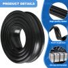 2 Inch x 6 Ft Fuel Tank Strap Isolator, Rubber Liner for Fuel Tank Straps/Gas Tank Straps, Easy Install Sealing Fuel Tank Accessory, Fits Most Semi-Trailer Trucks view 2