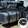 2 Inch x 6 Ft Fuel Tank Strap Isolator, Rubber Liner for Fuel Tank Straps/Gas Tank Straps, Easy Install Sealing Fuel Tank Accessory, Fits Most Semi-Trailer Trucks view 4