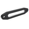 BowyTrading 10in/25.4cm Aluminum Hawse Fairlead, Winch Rope Fairlead for UTV ATV, Heavy Duty 8000-15000 Pounds Load Capacity, Black Replacement Winch Accessories with Standard Screw Mounting view 1