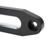 BowyTrading 10in/25.4cm Aluminum Hawse Fairlead, Winch Rope Fairlead for UTV ATV, Heavy Duty 8000-15000 Pounds Load Capacity, Black Replacement Winch Accessories with Standard Screw Mounting view 3