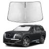 EcoNour Windshield Sun Shade for Nissan Pathfinder 20222026 | Front Window Sunshade | Foldable Car Sun Protector | Blocks UV Rays & Keeps Interior Cooler view 1