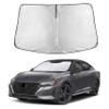 EcoNour Windshield Sun Shade Compatible for Nissan Sentra 20202024 2025 2026 | Sedan Front Window Sunshade | Foldable Sun Visor Cover | UV Protection & Heat Reduction view 1