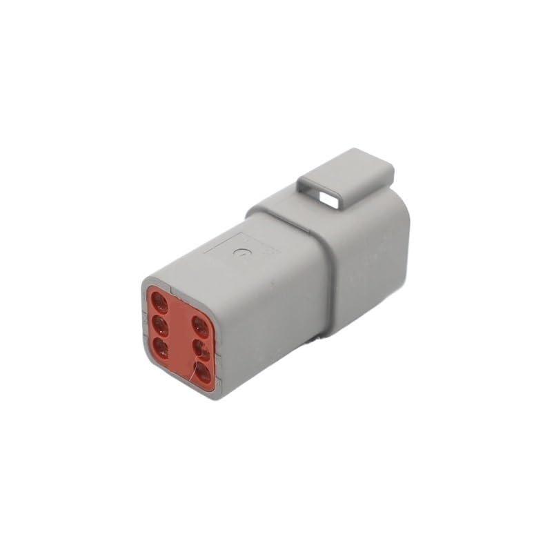 Car Connector 6Pin DT04-6P-P004 / DT06-6S-P004 Automotive Water Proof Connectors Series Male Female Pulg Additional Terminal(DT04-6P-P004)
